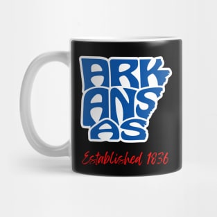 Arkansas Established 1836 Mug